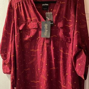 Torrid Harry Potter Griffindor Harper top